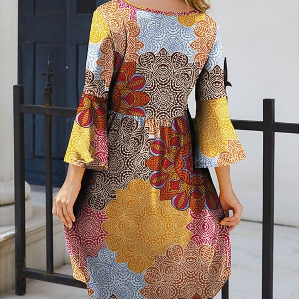 Color block dress